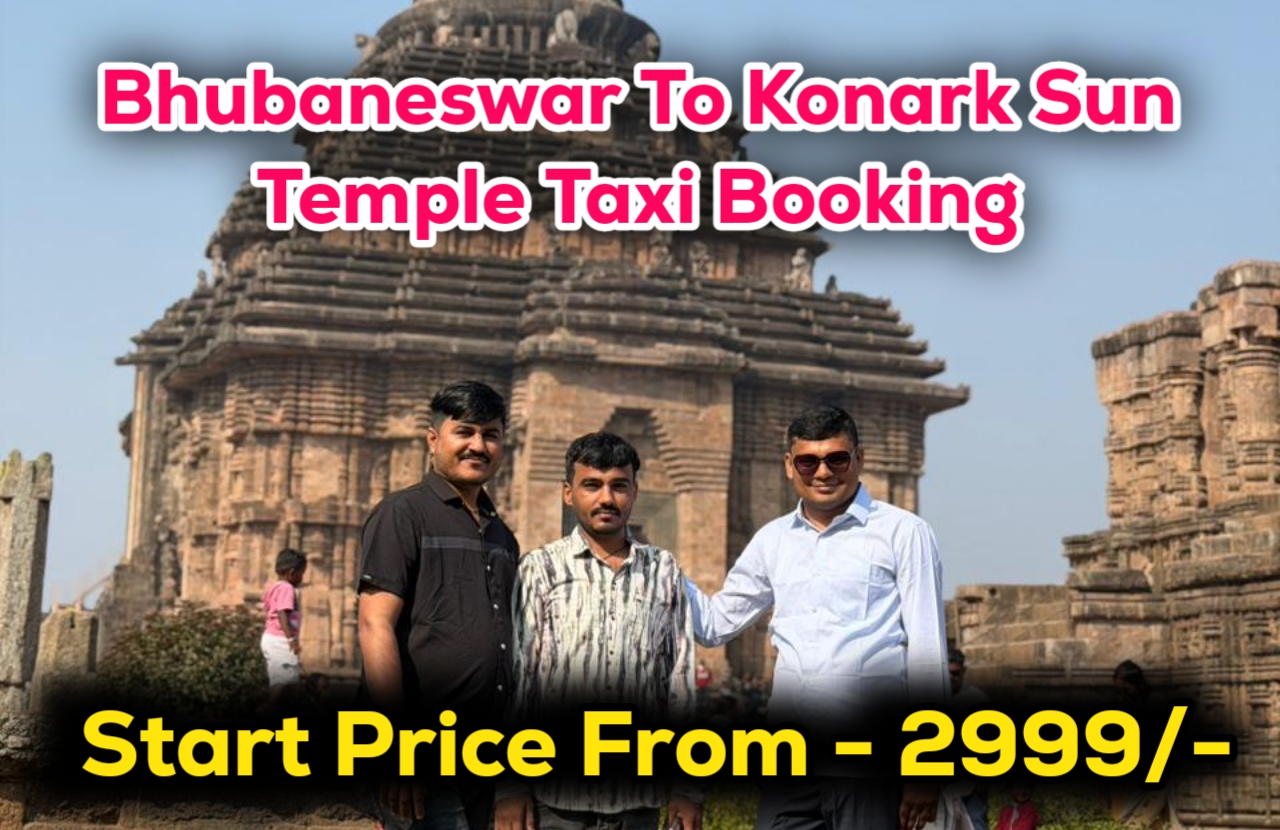 Bhubaneswar to Konark Sun Temple Taxi Booking